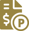 Professional cost of attendance icon